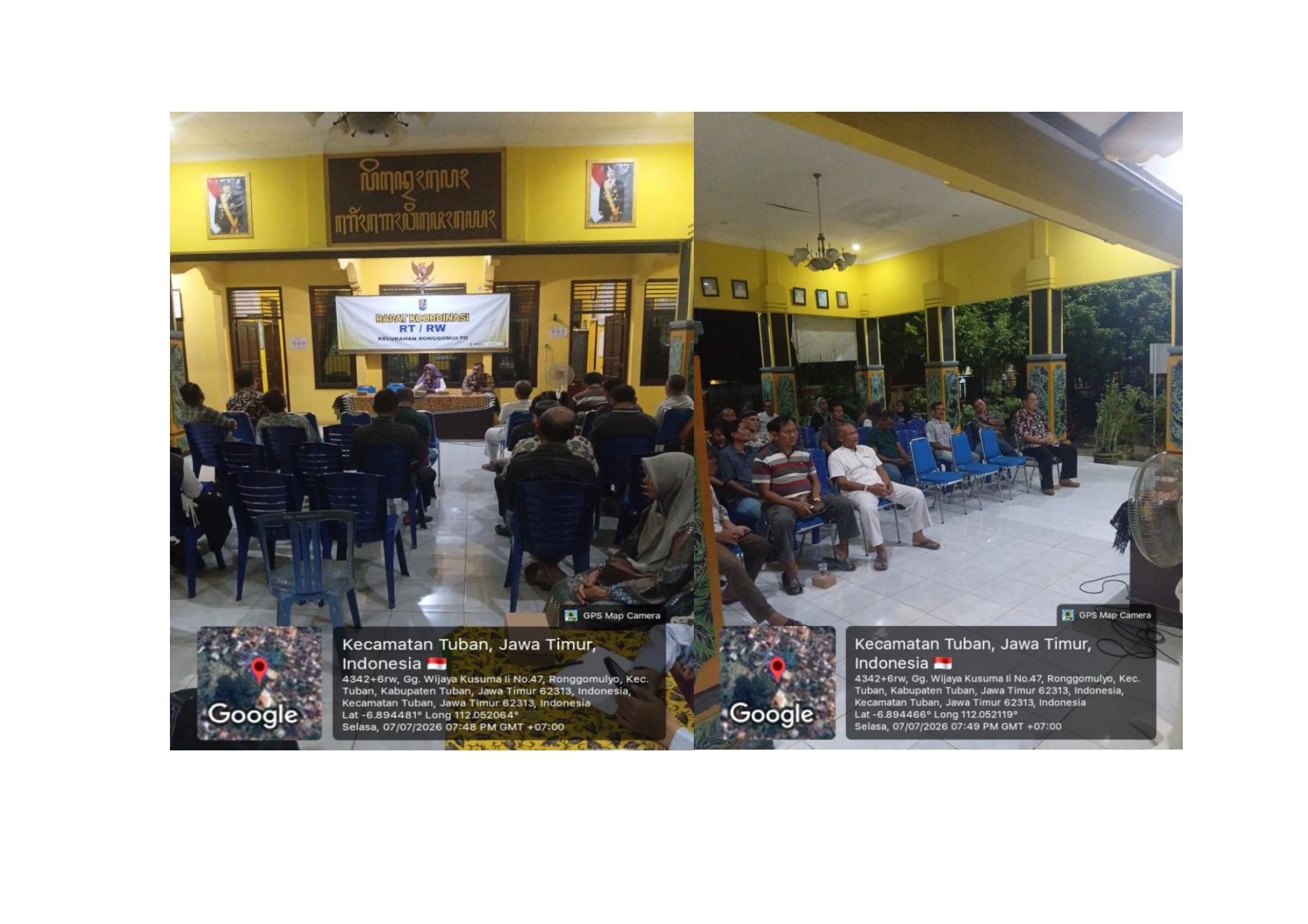 Rapat Koordinasi Kelurahan Ronggomulyo Persiapan PHBN 2026